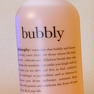 SEALED Philosophy Bubbly 3in1 Shampoo Shower Gel Bubble Bath w/pump  32oz